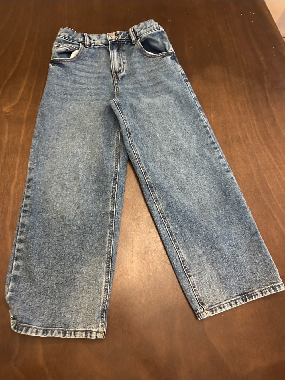 Ardene Kids Wide Leg Blue Jeans